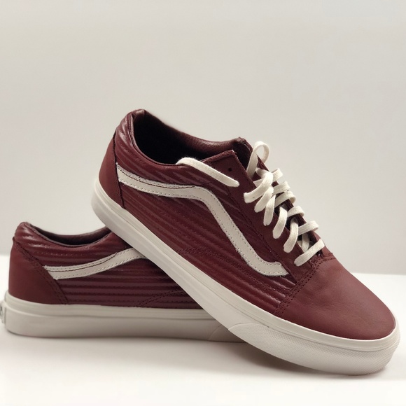 Vans Old Skool Moto Leather Madder 